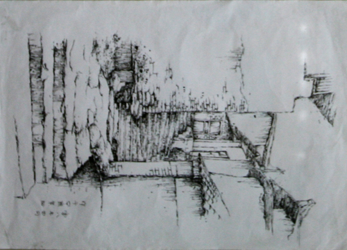 环艺系千张速写展作品欣赏-西安美术学院