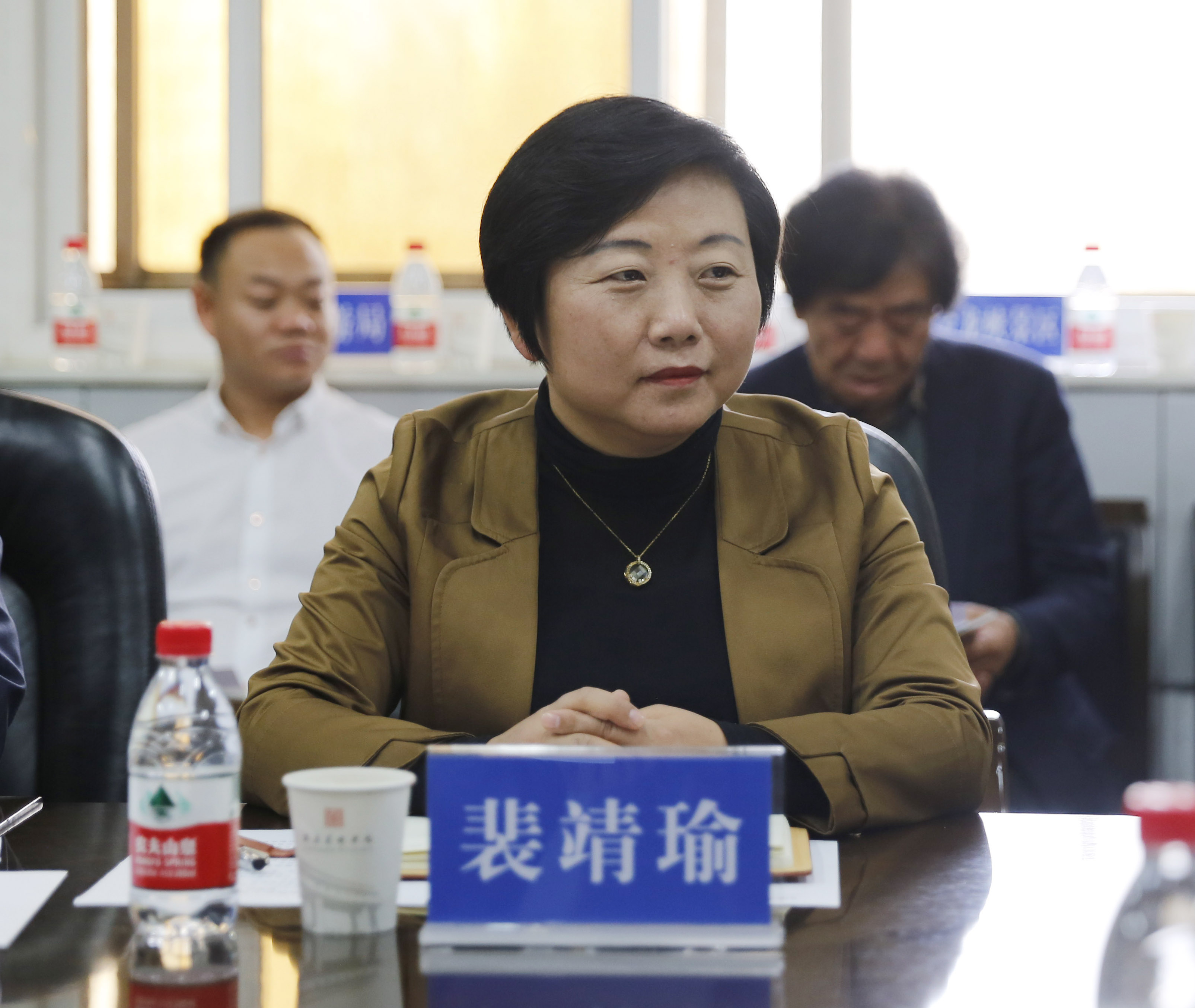 推动户县农民画新发展——鄠邑区委,区政府有关领导同志到访我院座谈